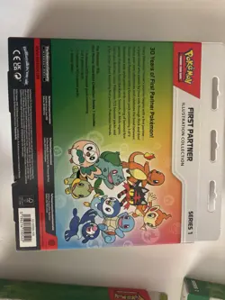 3X — Pokemon TCG First Partner Illustration Collection Series 1 New Sealed - Image 3