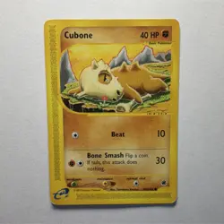 Pokemon Cubone 103/165 Expedition Base Set LP - Image 1