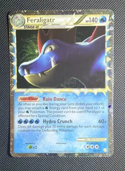 Feraligatr PRIME Pokemon TCG Heartgold Soulsilver 108/123 HOLO - Image 1