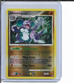Pokemon Rising Rivals Nidoking Reverse Holo Rare #29/111 NM - Image 1