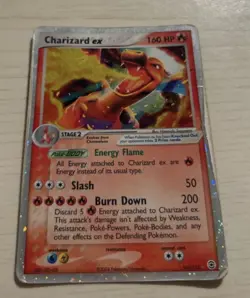 Pokemon Charizard ex 105/112 Firered & Leafgreen Holo ENG-Very PL - Image 1