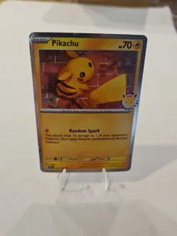 Pikachu 051/162 Pokemon Day 2026 - Anniversary Stamped NM - Image 1