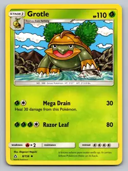 Grotle 8/156 Uncommon Ultra Prism Pokemon Lightly Played - Image 1