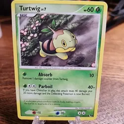 Turtwig 17/17 POP Series 9 2009 Vintage Pokemon TCG LP - Image 1