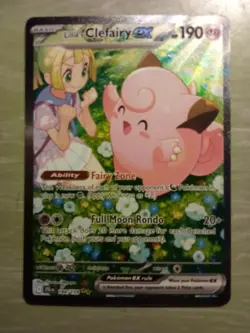 Lillie's Clefairy EX - NM - Journey Together - Pokemon TCG - Image 1