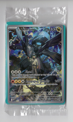 Pokemon TCG Ascended Heroes ETB Sealed Promo N's Zekrom 031 - Image 1