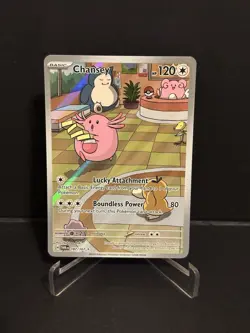 2024 Pokemon Twilight Masquerade Chansey #187/167 - Image 1