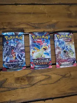 Pokemon TCG 27 Booster Packs Scarlet & Violet Stellar Crown Eng (+3 bonus packs) - Image 3