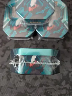 Pokemon TCG Triple Whammy Tin Lot of 4 Sealed Darkrai 3 Booster Packs Each NEW - Image 3