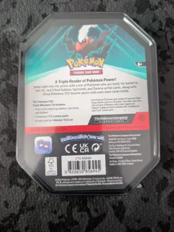 Pokemon TCG Triple Whammy Tin Lot of 4 Sealed Darkrai 3 Booster Packs Each NEW - Image 4