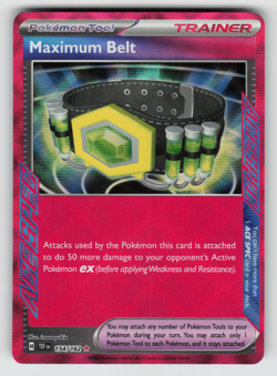 Maximum Belt Pokemon Temporal Forces 154/162 ACE SPEC Rare NM - Image 1