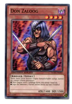 Yu-Gi-Oh! Don Zaloog Common GLD5-DE005 - Image 1