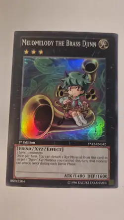 Melomelody the Brass Djinn - YS12-EN042 - Super Rare - 1st Edition - YuGiOh - Image 1