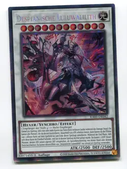 Yu-Gi-Oh! Despianische Luluwalilith Collectors Rare RA05-DE042 - Image 1