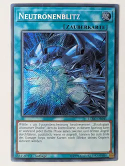 Neutronenblitz LCKC-DE041 Secret Rare Deutsch NM YUGIOH - Image 1