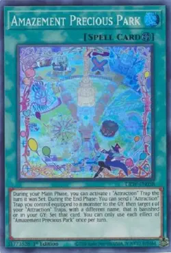 Amazement Precious Park - LIOV-EN058 - Super Rare 1st Edition Yugioh - Image 1