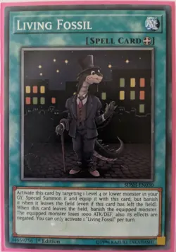Living Fossil - SDSH-EN030 - Common 1st Edition Yugioh - Image 1