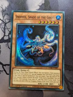 Snopios, Shade of the Ghoti DABL-EN087 Super rare Yugioh - VLP - Image 1