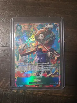 One Piece Card Game | Brook OP15-032 SR ALT ART IN-HAND | OP15 | English | NM/M - Image 1