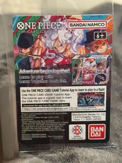 Monkey.D.Luffy College Basketball US Voyage P-055 One Piece Promo Card- SEALED - Image 2