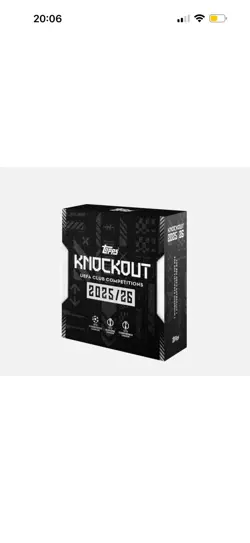 Topps UEFA Club Competitions Knockout 2025/26 Hobby Box | BRAND NEW | SEALED - Image 1