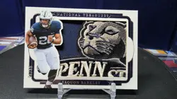 2025 National Treasures Collegiate Saquon Barkley Jumbo Penn State Logo* READ🔥 - Image 2