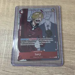One Piece TCG Sanji OP01-013 Alternate Art Promo 25th Anniversary Collection - Image 1