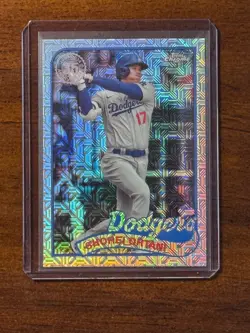 2024 Topps Series 2 - 1989 Topps Chrome Silver Pack Mojo Shohei Ohtani #2T89C-1 - Image 1