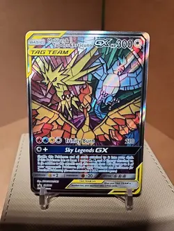 2019 Pokemon MOLTRES/ZAPDOS/ARTICUNO GX SM210 Black Star Promo Hidden Fates ETB - Image 1