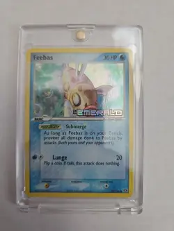 Pokemon TCG Feebas EX Emerald Reverse Holo Common 49/106 30 HP - Image 1