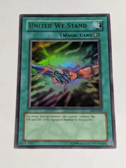 Yugioh United We Stand LON-049 Ultra Rare Unlimited NM - Image 1