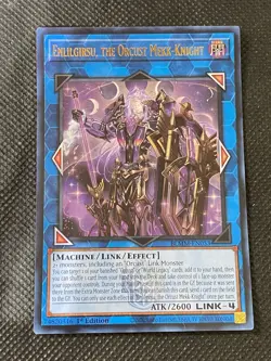 YuGiOh! Enlilgirsu, the Orcust Mekk-Knight BLMM-EN053 Ultra Rare 1st Edition NM - Image 1