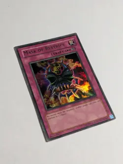 Yugioh Mask of Restrict LON-018 Ultra Rare Unlimited LP - Image 2
