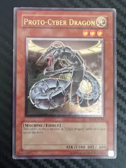 Yugioh Proto-Cyber Dragon SOI-EN010 Ultimate Rare Unlimited MP/HP - Image 1