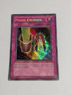 Yugioh Magic Cylinder LON-104 Secret Rare Unlimited NM - Image 1