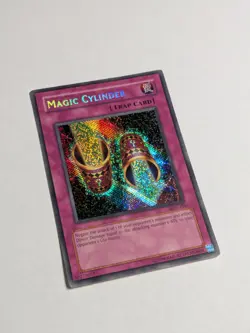 Yugioh Magic Cylinder LON-104 Secret Rare Unlimited NM - Image 2