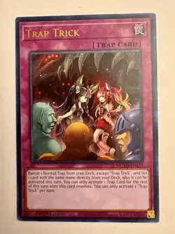 Trap Trick - MGED-EN152 - Rare - 1st Edition - Lightly Played Yugioh - Image 1
