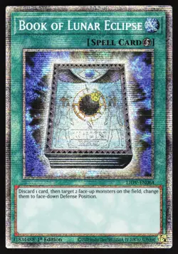 Book of Lunar Eclipse (Starlight Rare) LIOV-EN064 Yugioh TCG Card Starlight Rare - Image 1