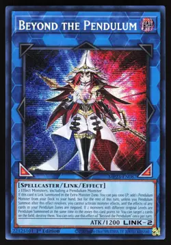 Beyond the Pendulum MP23-EN087 Yugioh TCG Card Prismatic Secret Rare NM - Image 1