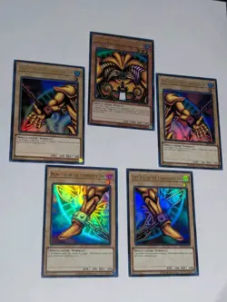 Yugioh Exodia The Forbidden One LOB 25TH NEAR MINT SET Ultra Rare - Image 1