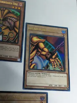 Yugioh Exodia The Forbidden One LOB 25TH NEAR MINT SET Ultra Rare - Image 4