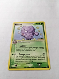 Pokemon TCG Weezing EX Deoxys 51/107 Regular Uncommon - Uncirculated - Image 1