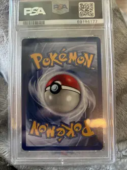 1999 Pokemon Fossil TCG Haunter Holo 1st Edition Holo PSA 9 —REALLY CLEAN— - Image 2