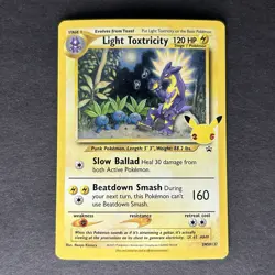 Pokemon Light Toxtricity Sword & Shield Promo #SWSH137 - Image 1