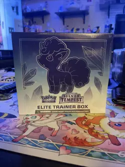 Pokemon Sword & Shield: *Silver Tempest* Elite Trainer Box (ETB) Factory Sealed! - Image 1