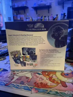Pokemon Sword & Shield: *Silver Tempest* Elite Trainer Box (ETB) Factory Sealed! - Image 3