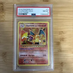 Pokemon TCG Charizard Evolutions Holo Rare 11/108 2016 PSA 8 - Read Description - Image 1