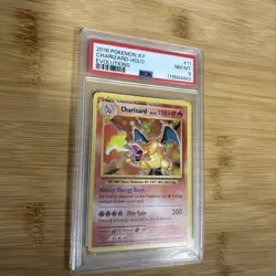 Pokemon TCG Charizard Evolutions Holo Rare 11/108 2016 PSA 8 - Read Description - Image 3