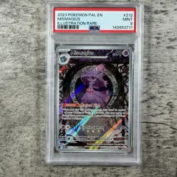 Pokemon Mismagius 212/193 Sv02: Paldea Evolved Illustration Rare Holo PSA 9 2023 - Image 1