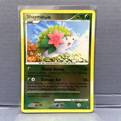 Shaymin (4/127) Pokemon TCG Platinum Base Set - Rare Reverse Holo - LP - Image 1